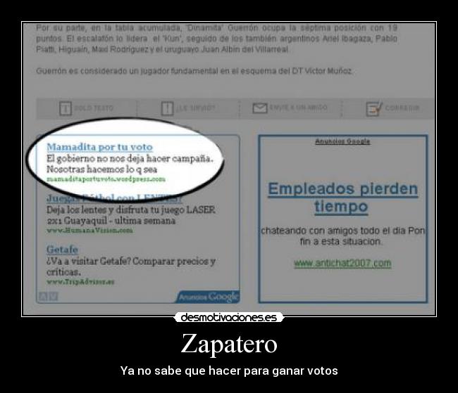Zapatero -