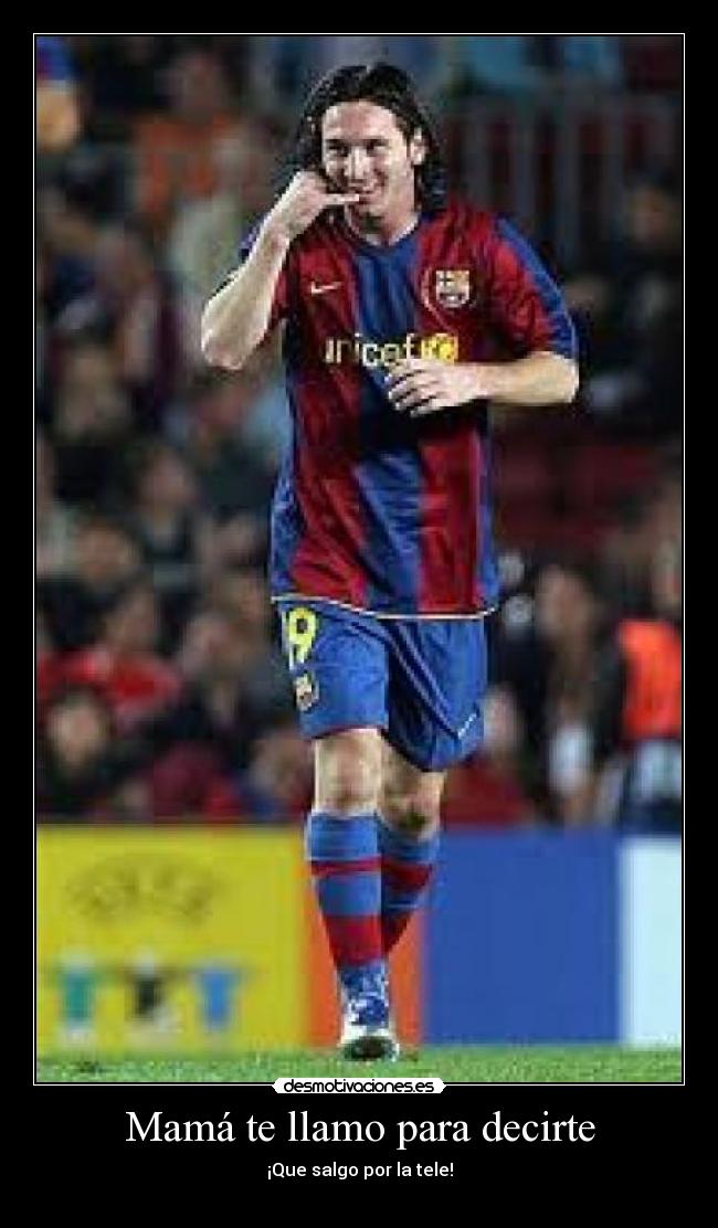 Mamá te llamo para decirte -