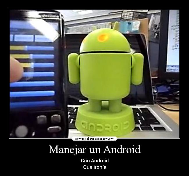 carteles android androide star wars google sistema operativo ironia desmotivaciones