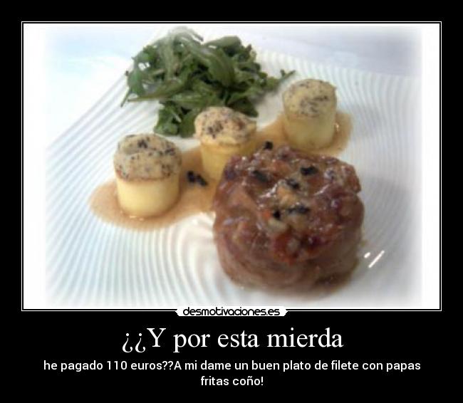 ¿¿Y por esta mierda - 