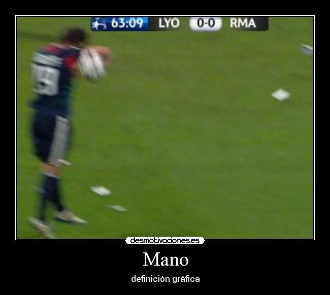 Mano - definición gráfica