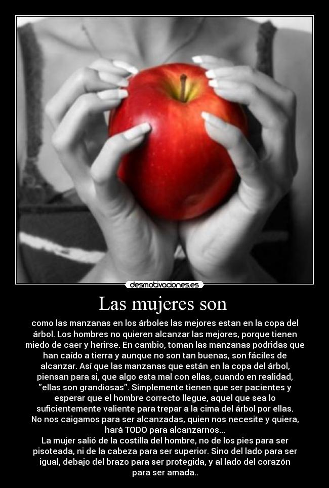 Las mujeres son -