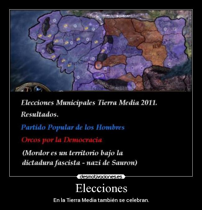 carteles politicos hombres orcos fj desmotivaciones