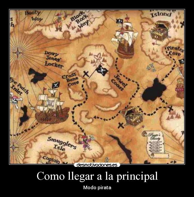 Como llegar a la principal -