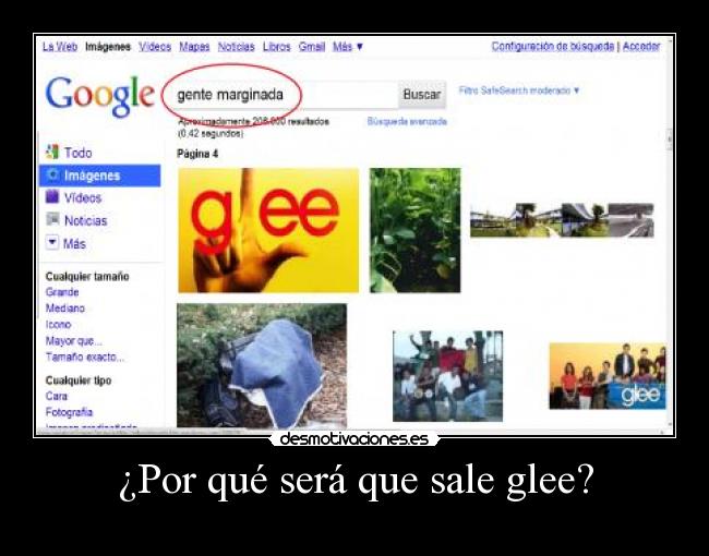 ¿Por qué será que sale glee? - 