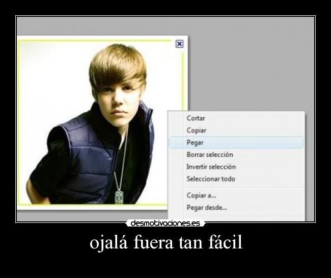 ojalá fuera tan fácil -