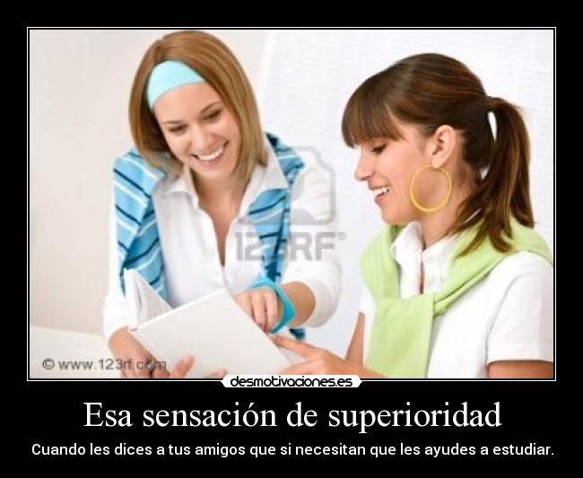 Esa sensación de superioridad - 