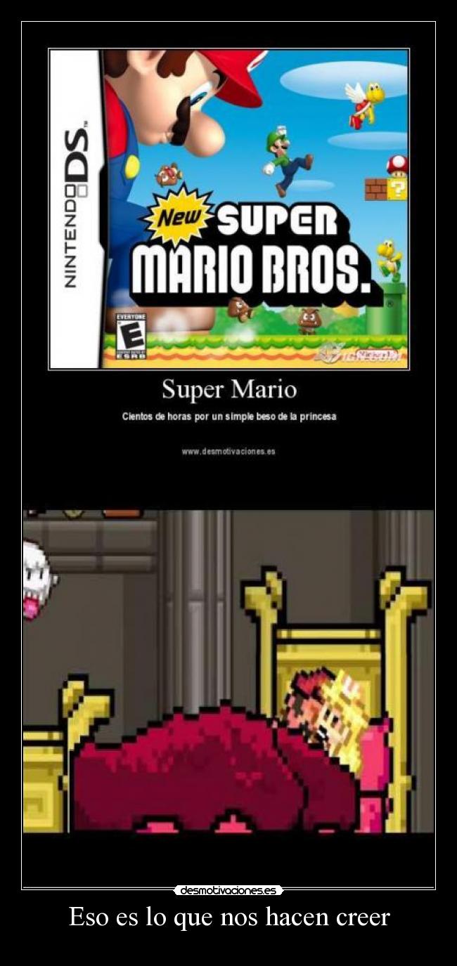 Eso es lo que nos hacen creer -