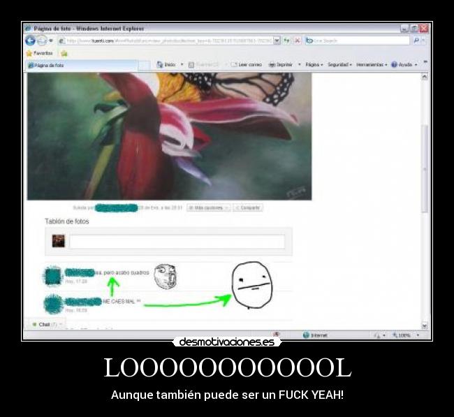 LOOOOOOOOOOOL - Aunque también puede ser un FUCK YEAH!