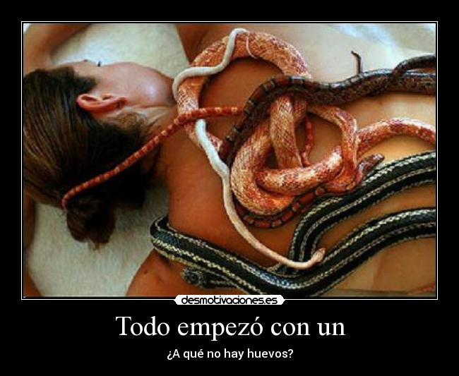 Todo empezó con un -