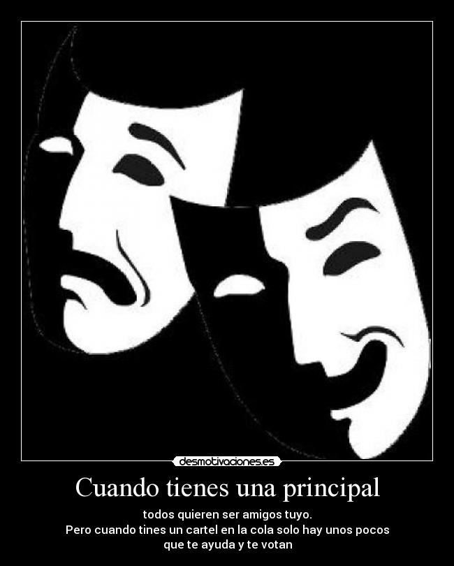 Cuando tienes una principal - 