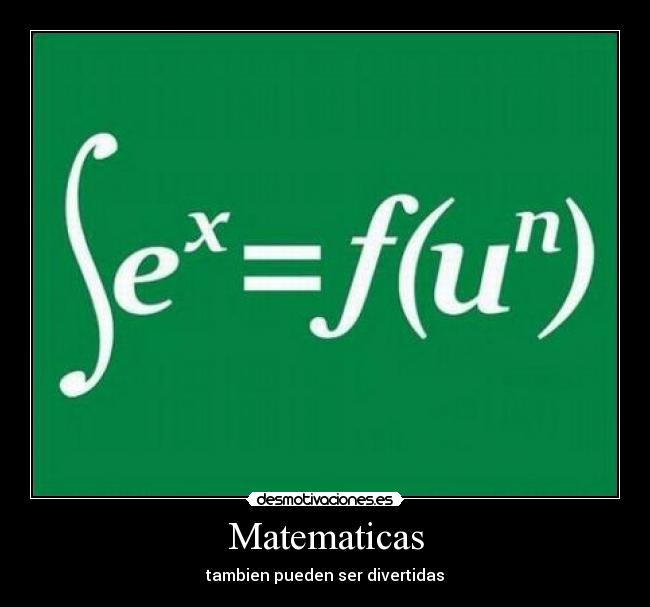 Matematicas - tambien pueden ser divertidas