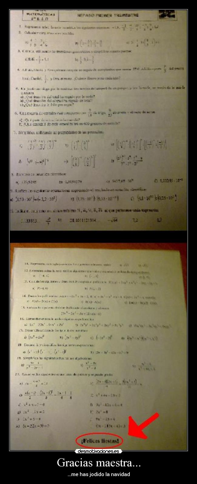 Gracias maestra... -