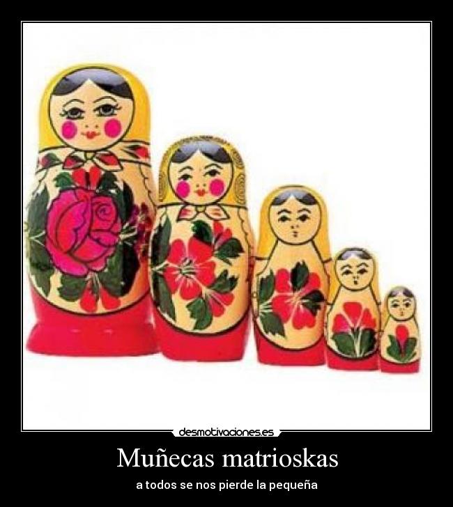 Muñecas matrioskas - 