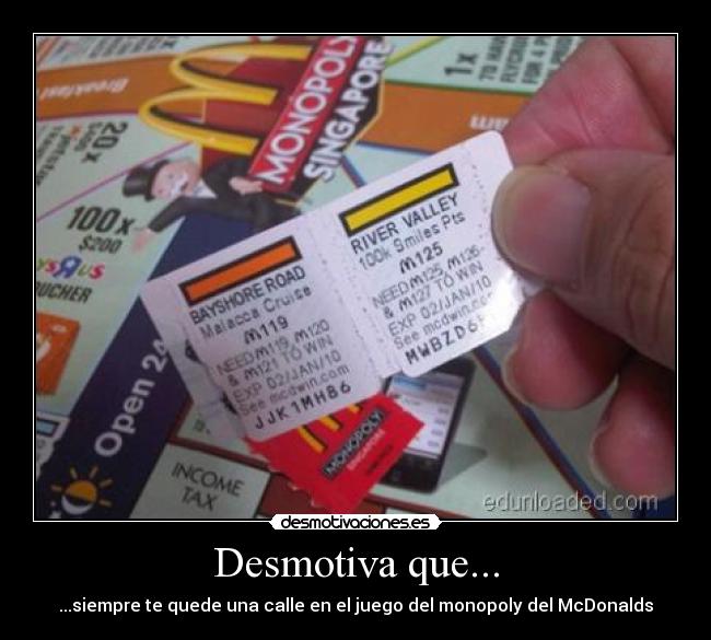 Desmotiva que... -