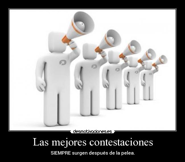 Las mejores contestaciones - 