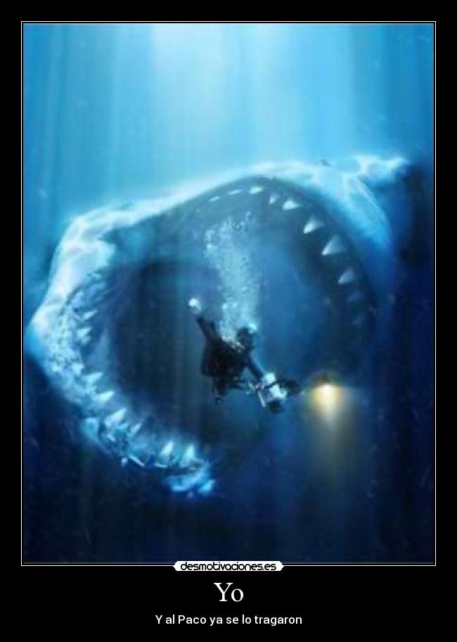 Yo - Y al Paco ya se lo tragaron