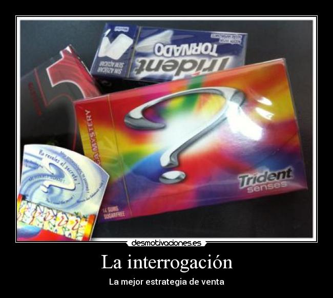 La interrogación - La mejor estrategia de venta