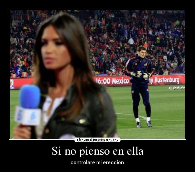 Si no pienso en ella -