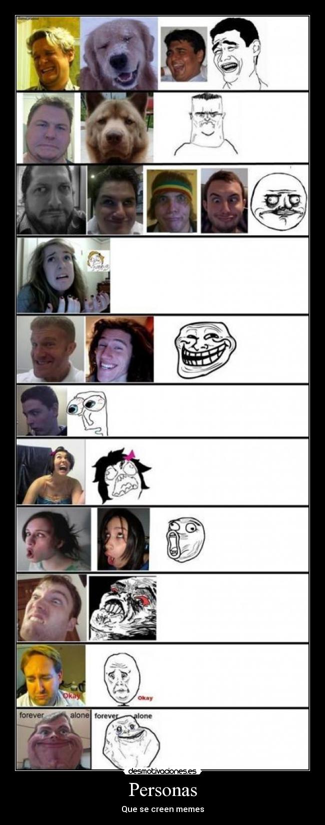 Personas - Que se creen memes