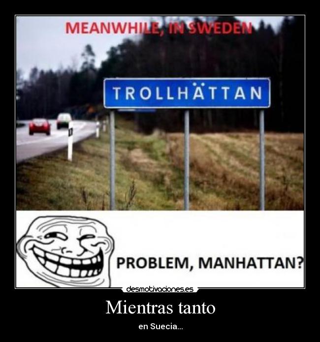 Mientras tanto - en Suecia...