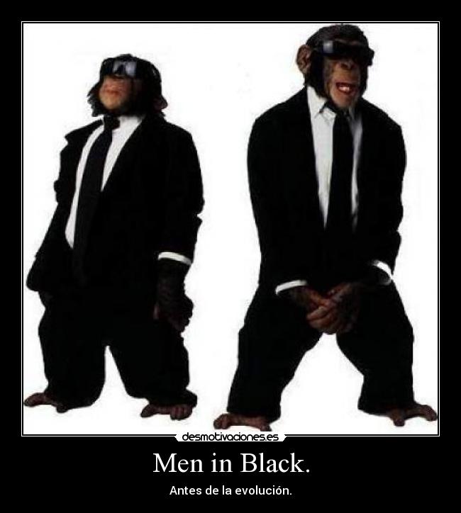 Men in Black. -