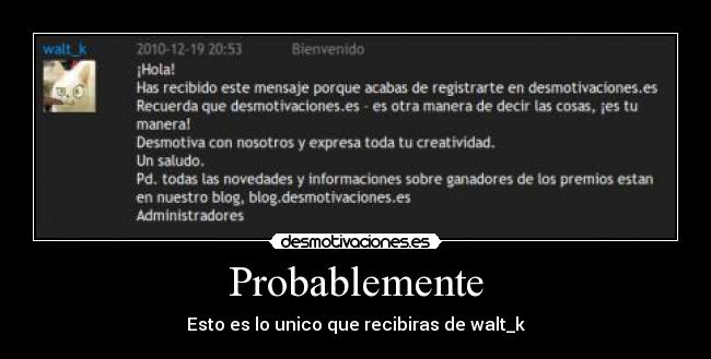 Probablemente - 