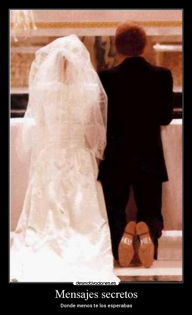Mensajes secretos - Donde menos te los esperabas