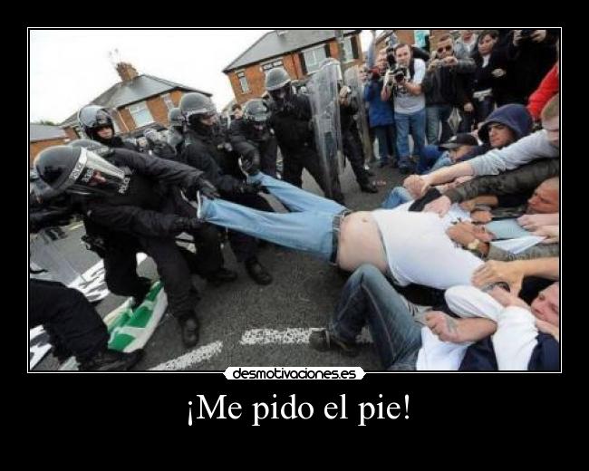 carteles pido pie desmotivaciones