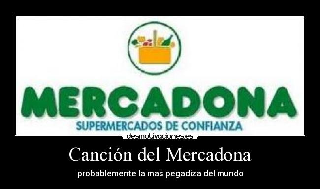 Canción del Mercadona -