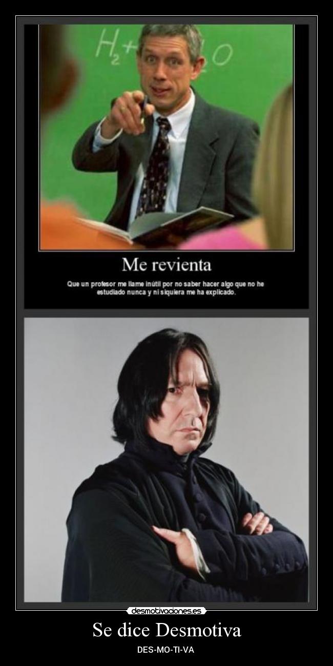 Se dice Desmotiva -