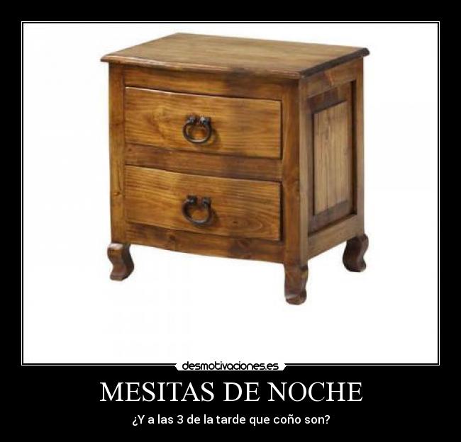 MESITAS DE NOCHE -