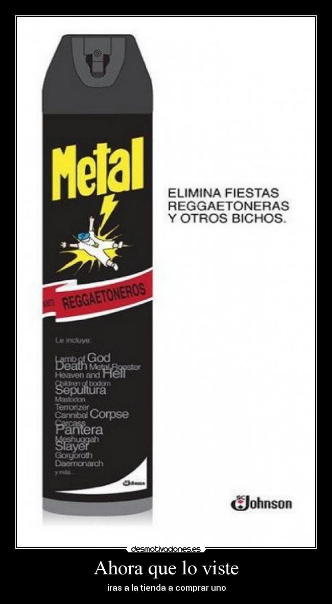 Ahora que lo viste - iras a la tienda a comprar uno