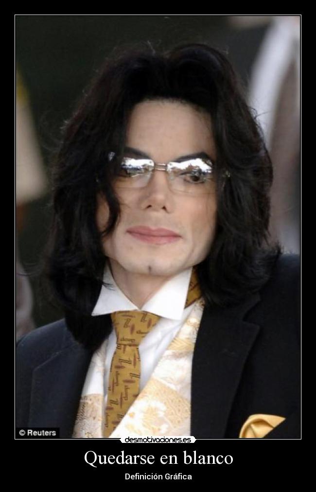 Quedarse en blanco - Definición Gráfica