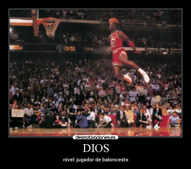 DIOS - nivel: jugador de baloncesto