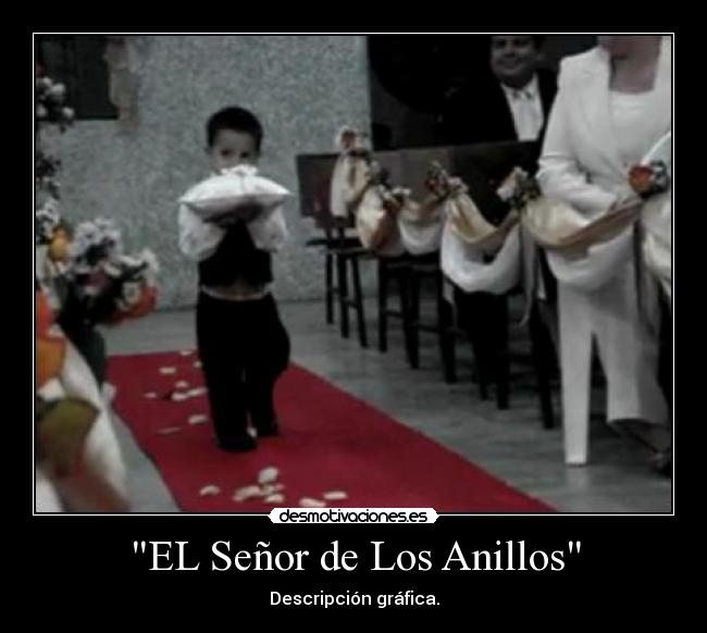 EL Señor de Los Anillos - Descripción gráfica.