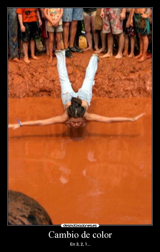 Cambio de color - En 3, 2, 1...
