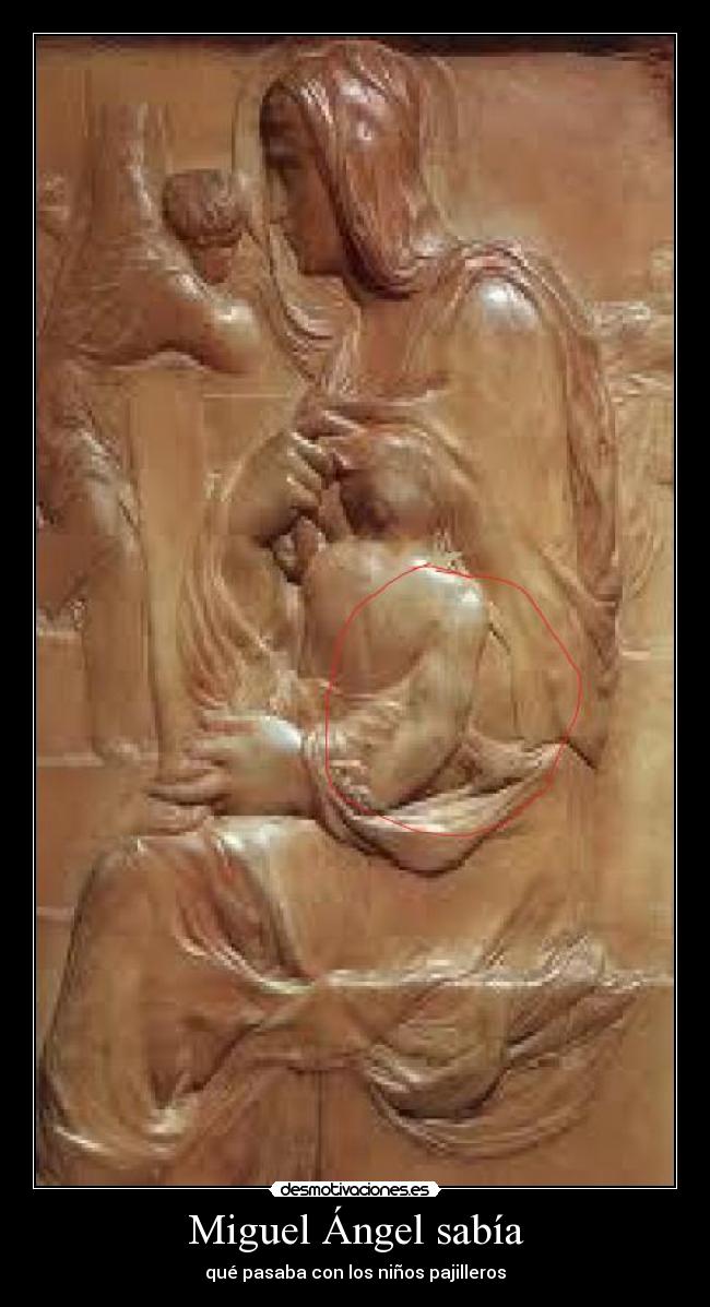 Miguel Ángel sabía - qué pasaba con los niños pajilleros