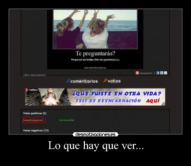 Lo que hay que ver... -