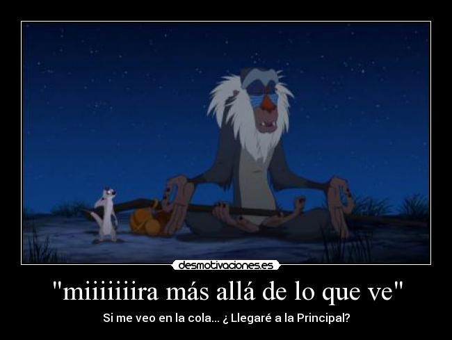 miiiiiiira más allá de lo que ve - 