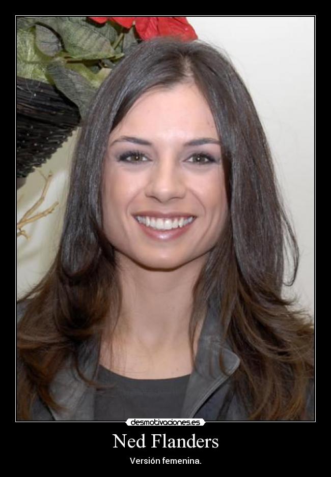 Ned Flanders - Versión femenina.