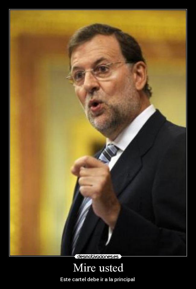 Mire usted - Este cartel debe ir a la principal