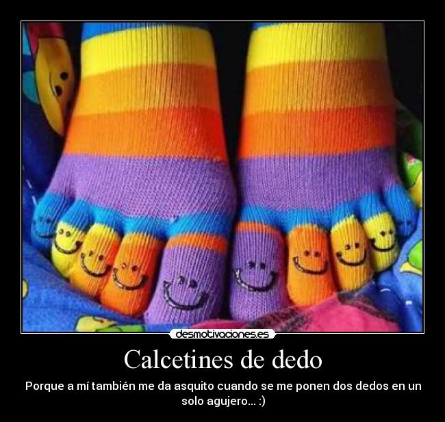 Calcetines de dedo -