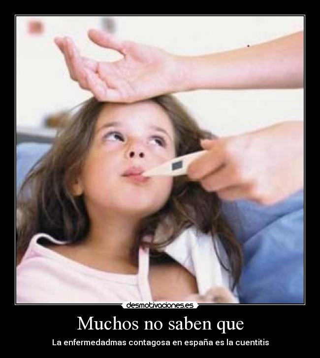 Muchos no saben que - 