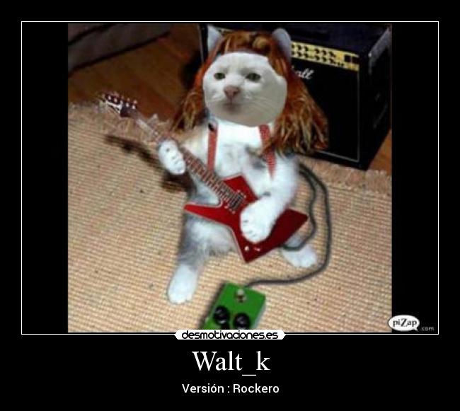 Walt_k - Versión : Rockero