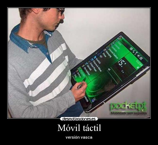 Móvil táctil -