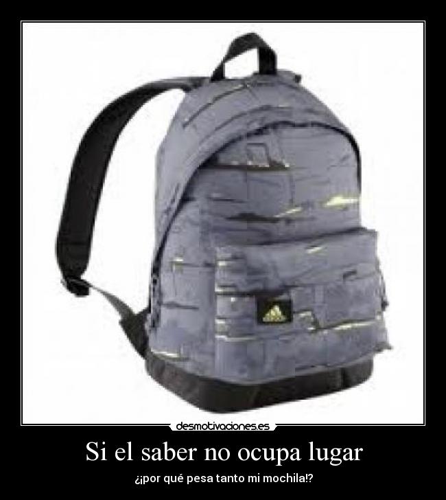 Si el saber no ocupa lugar - 