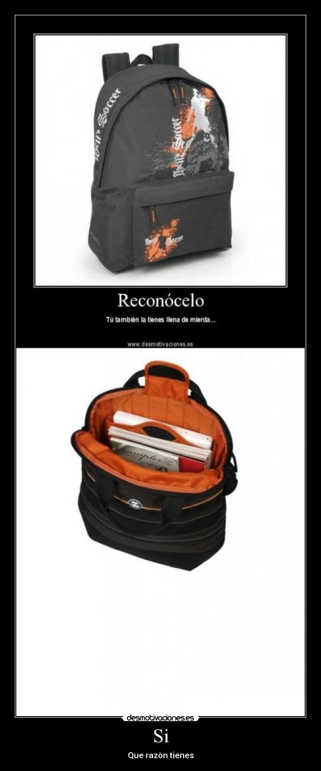 Si - Que razòn tienes