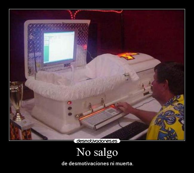 No salgo - 