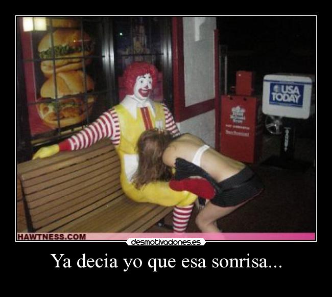 Ya decia yo que esa sonrisa... - 